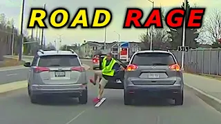 ROAD RAGE - BAD DRIVERS Car Crashing Videos Karma Brake Check Accident Dashcam Truck Hit & Run #177
