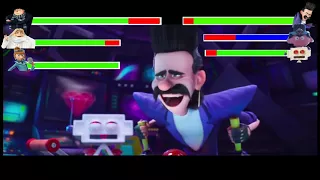 Despicable Me 3 (2017) Final Battle with healthbars