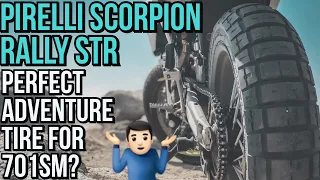 Husqvarna 701 Supermoto | Pirelli Scorpion Rally STR FIRST IMPRESSION