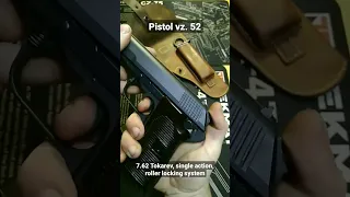 Pistol vz. 52 - Decocker, Disassembly and Roller Locking System
