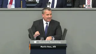 Bundestag 26.09.2019 * Schutz von Rechtsstaat und Demokratie * Martin Hess * AfD