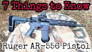 7 Things to Know: Ruger AR-556 Pistol