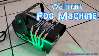 We Bought the Cheap Walmart Fog Machine *Test and Review Video* Good or Bad? Halloween Fogger 4K Vid