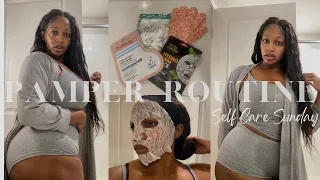 RELAXING SELF CARE DAY 2022 | Pamper Routine & Spa Maintenance + Foot Mask *Sunday reset*