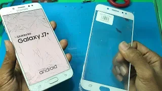 Samsung J7 plus touch glass replacement
