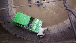 Well of death car stunt | mout ka kuan Lucy Irani circus,