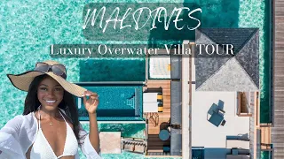 Maldives Vlog | LUXURY overwater pool villa bungalow TOUR. Angsana Velavaru Review