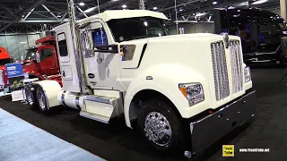 2022 Kenworth W990 Sleeper Truck - Exterior Interior Walkaround Tour - Salon Camion Lourd de Quebec