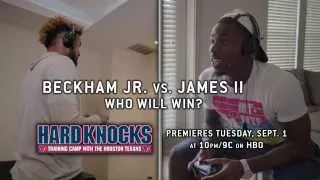 Odell Beckham vs. Charles James in Madden 16 - 2015 Hard Knocks: Houston Texans Episode 4