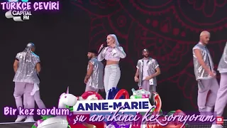 Anne Marie - Ciao Adios (Konser 2 / 2nd Live Version) (TÜRKÇE ÇEVİRİ)