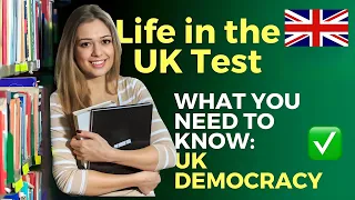 Life in the UK test (2024) ✅️ (episode 10) 🎓 'UK Democracy ' 🗳✏️