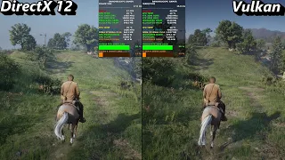 Red Dead Redemption 2 4K Ultra Settings DX12 VS Vulkan | RTX 3090 | Ryzen 9 5950X