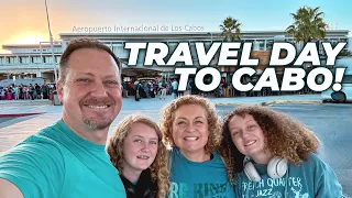 Travel Day to Cabo San Lucas! Room Tour and Oceanfront Dining - Cabo Vlog 1