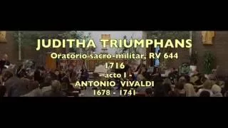 Antonio Vivaldi: Juditha triumphans, oratorio, RV 644