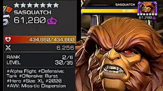 Sasquatch Solo in 24 Seconds Mcoc|Marvel Contest Of Champions