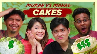 MOST EXPENSIVE ONDE-ONDE CAKE?! - Murah Vs Mahal | SAYS Challenge