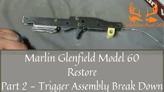 Glenfield Model 60 Part 2   Trigger Assembley Complete Break Down