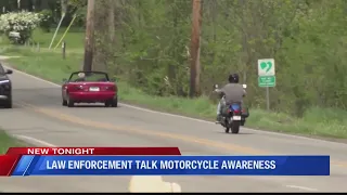 Law enforcement officials stress motorcycle awareness