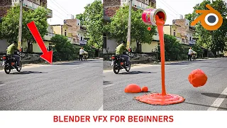 Yes... Your First VFX using Blender |  Blender tutorial for beginners