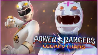 White Wild Force Ranger Alyssa Unboxing & Gameplay - Power Rangers Legacy Wars (Mobile Game)