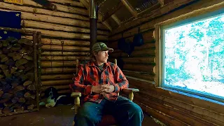 Wilderness Off Grid Log Cabin: A Tour, Moss Chinking, A Change Of Plans