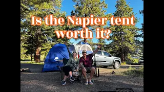 Is the Napier truck tent worth it?