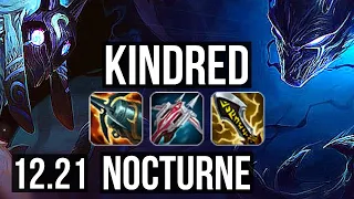 KINDRED vs NOCTURNE (JNG) | 72% winrate, 13/2/11, Godlike | EUW Master | 12.21