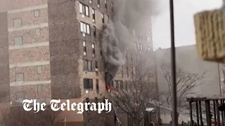 Nineteen killed including nine children in New York City apartment fire