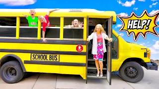 Escape The School Bus Home School With Miss Cranky!