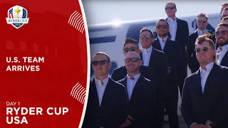 U.S. Team Arrives in Rome | 2023 Ryder Cup USA Day 1