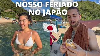 VLOG: A praia MAIS BONITA que já fomos no JAPÃO | Tenoura Beach, Fukui