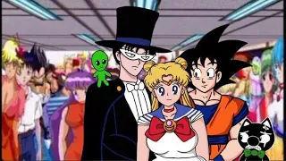 La versión Nopor  de Sailor Moon y Dragon Ball Z  Mierdopolis Mini