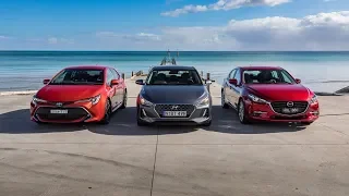 2019 Hyundai i30 vs 2018 Mazda 3 vs 2019 Toyota Corolla