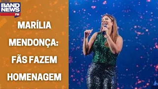Marília Mendonça: Fãs homenageiam cantora