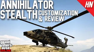 GTA Online - Annihilator Stealth Customization & Review