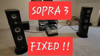 FOCAL SOPRA 3 fixed by PLAYBACK DESIGNS MPD-8 & LUXMAN M1OX !!!