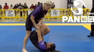 Jasmine Rocha VS Victoria McGee / Pan NoGi Championship 2020