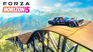 ДИКИЙ СКИЛЛ ТЕСТ с ЛОВКУШКАМИ в ФОРЗЕ! - FORZA HORIZON 5 ПАРКУР