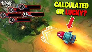LUCKY OR CALCULATED? - WILD RIFT BEST MOMENTS (Jayce Pentakill, Darius 1v5)