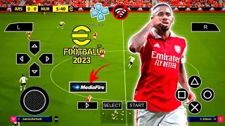 eFootball Pes 2023 PPSSPP Android Offline New Kits Camera PS5 & Latest Transfer Graphics HD