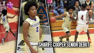 Sharife Cooper GETS SHIFTY In 1ST Game of Senior Year + Responds To OVERRATED Chants On The Road