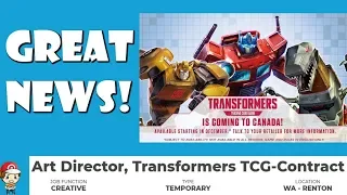 The Transformers TCG is Growing – Great News!!