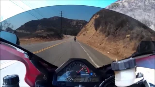 MULHOLLAND WITH GARRET : HONDA CBR1000 VS. DUCATI PANIGALE