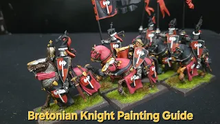 Warhammer The Old World Bretonian Knights Painting Guide