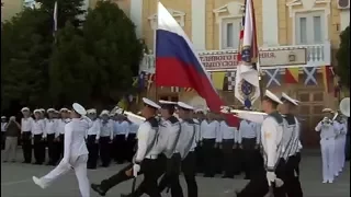 В Севастополе в училище им. Нахимова прошла торжественная церемония выпуска молодых офицеров
