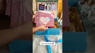 Love Hamper | Personalized Gift l Gift Box | Luxury Hamper | India | Handmade Gift | Gift Hamper