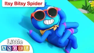 Itsy Bitsy Spider Went Up the Water Spout | Animal Kids Songs | Nursery Rhymes by Little Angel