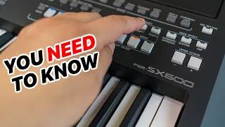 Yamaha PSR-SX600 - How to Set Up, Save Voice & Rhythms - The Essential Guide for Beginners