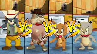 Tom and Jerry in War of the Whiskers HD Tom Vs Jerry Vs Spike Vs Tyke (Master Difficulty)