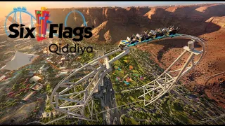 Six Flags Qiddiya | Falcon's Flight | Amazing progress!